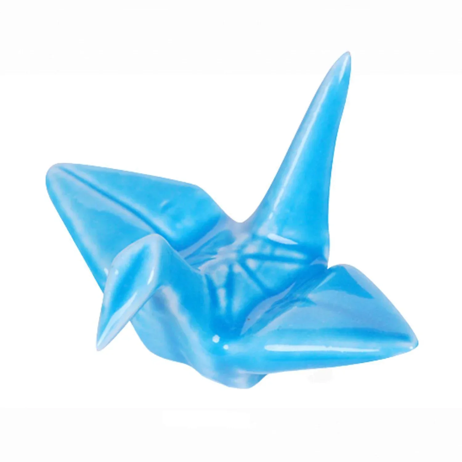 2"L CHOPSTICK REST CRANE BLUE