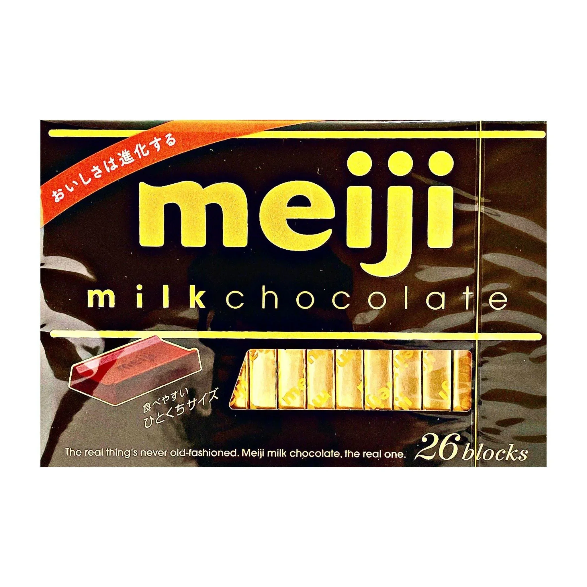 MEIJI MILK CHOCOLATE 26P 4.23OZ/120G