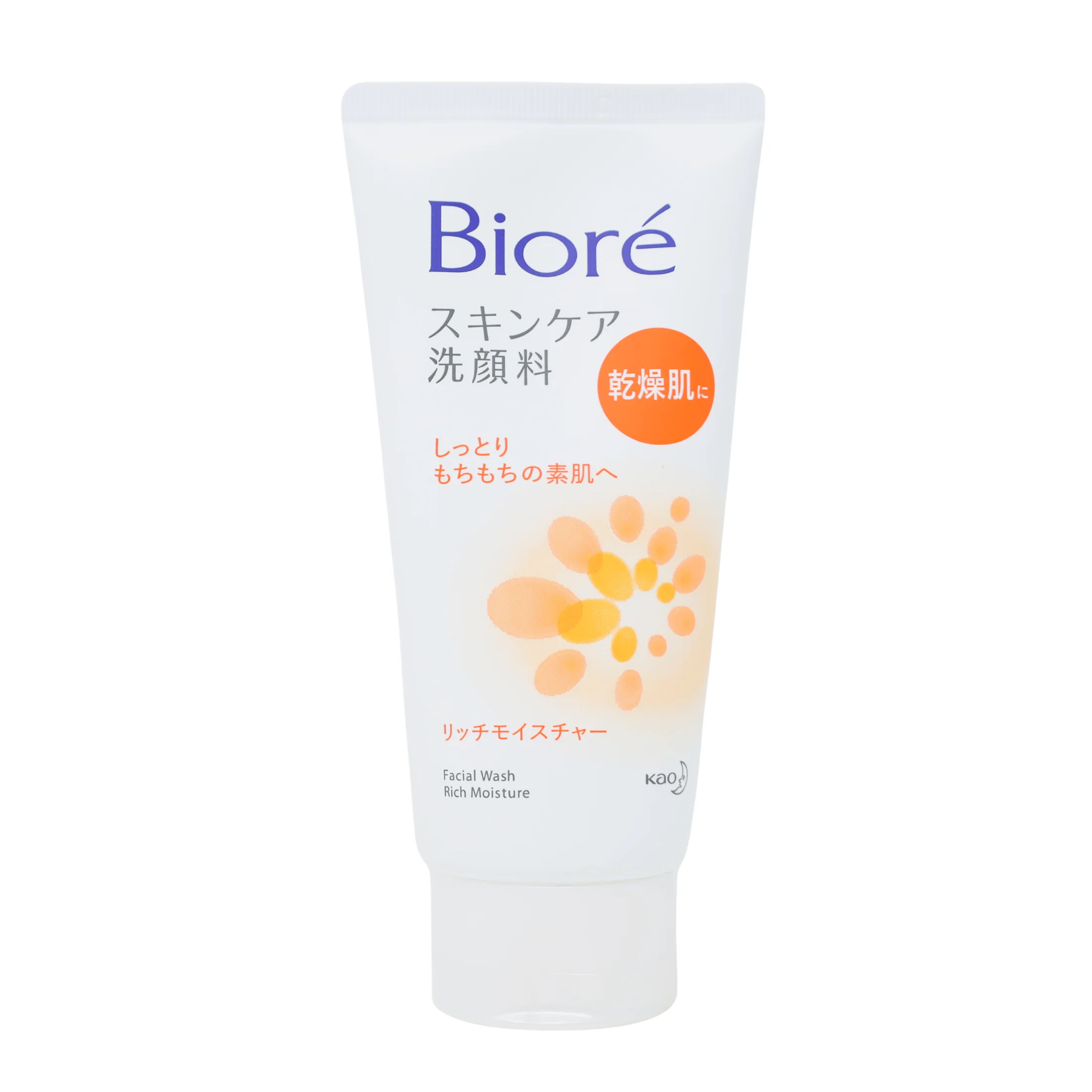 KAO BIORE FACE CLEANSING RICH MOISTURE 4.5OZ(130G)