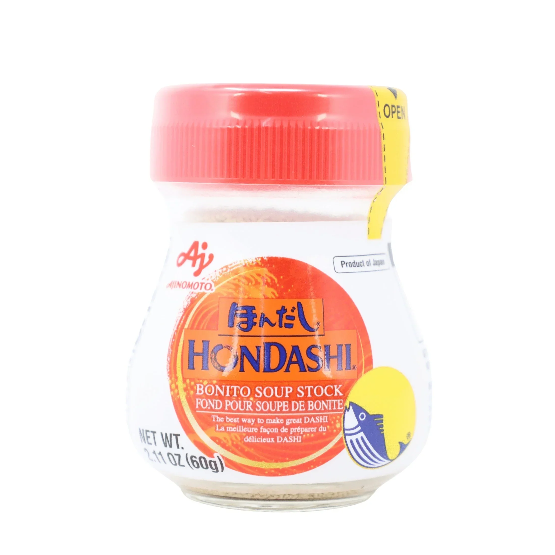 AJINOMOTO HONDASHI BONITO SOUP STOCK COMPACT BOTTLE 2.11OZ/60G