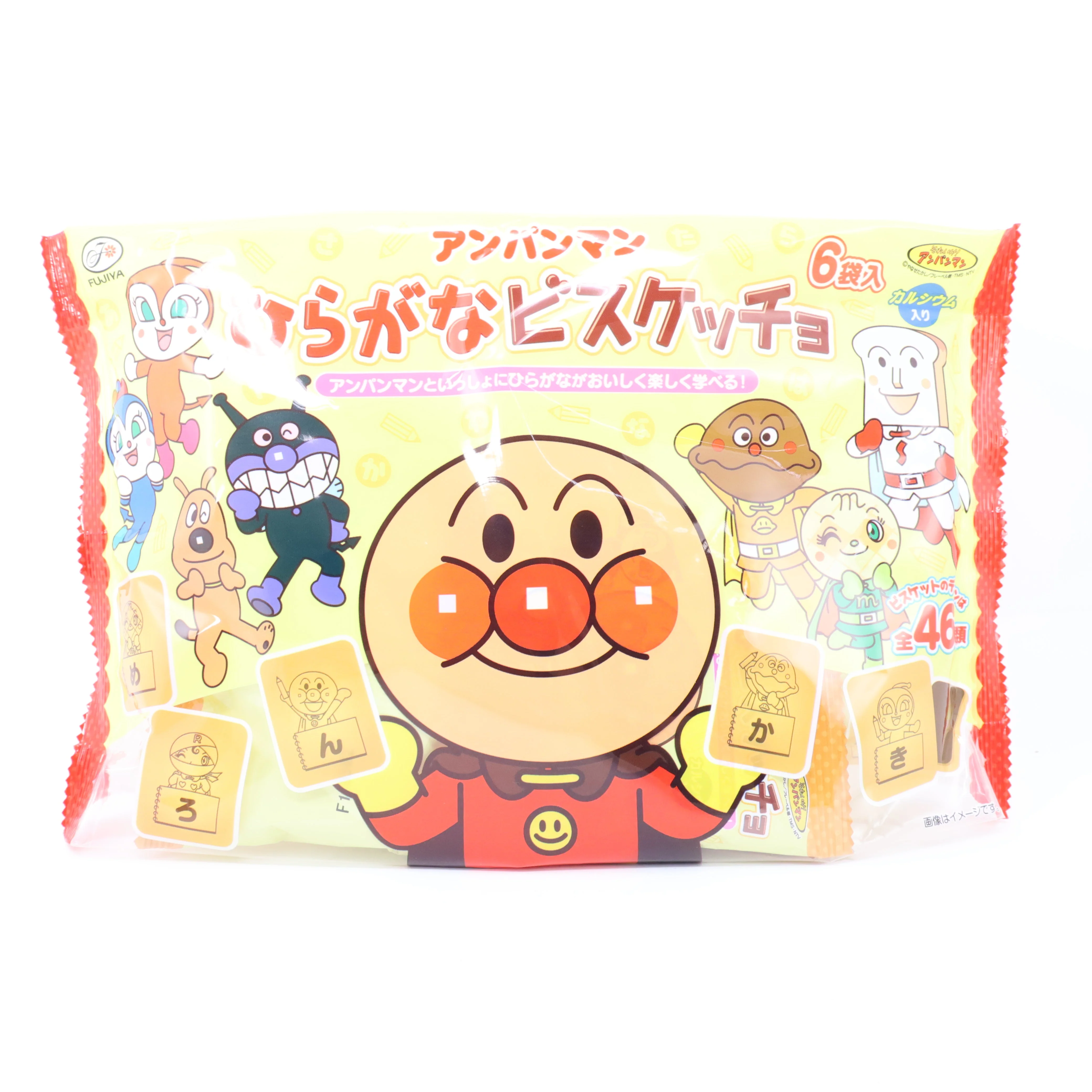 ANPANMAN HIRAGANA BISCUICHO 3.8OZ/108G