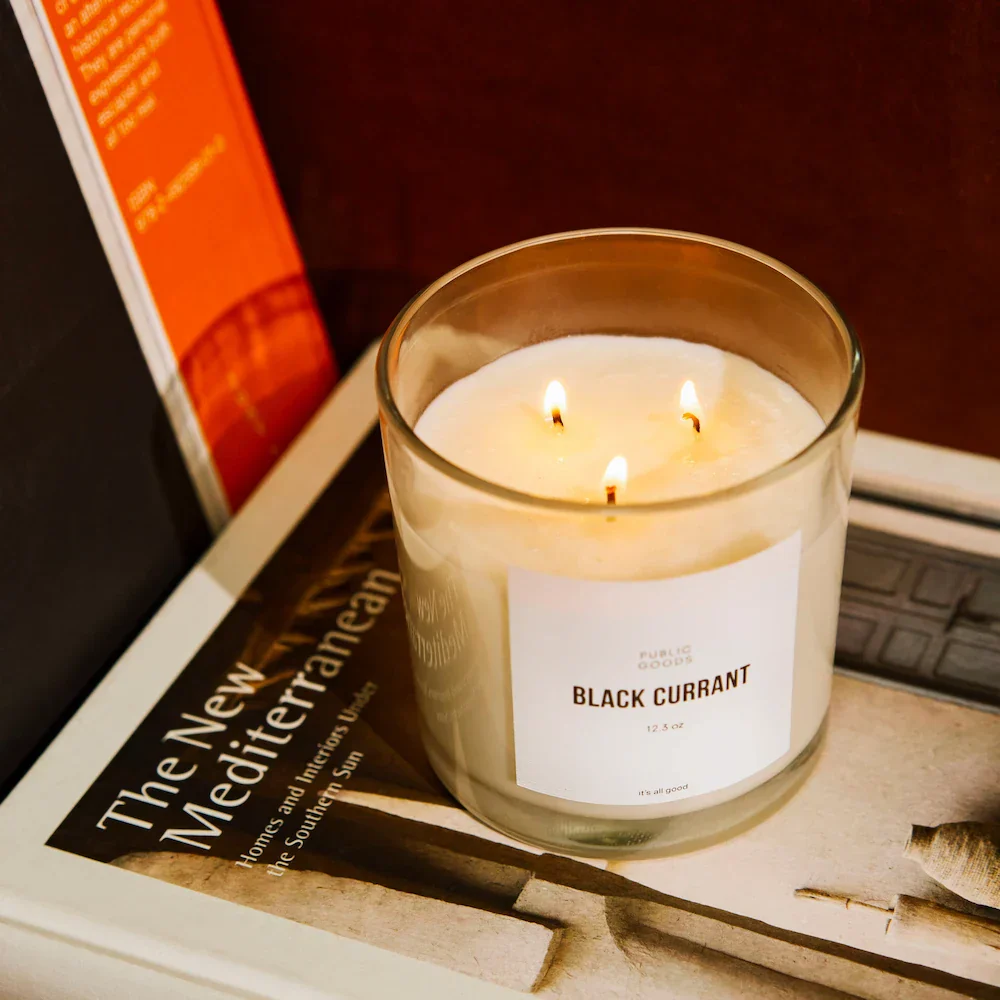 Black Currant Soy Candle - Image 2