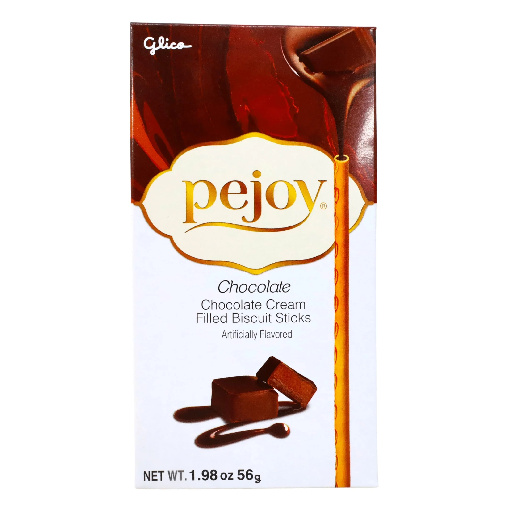 GLICO PEJOY CHOCOLATE CREAM FILLED BISCUIT STICKS 1.98OZ/56G