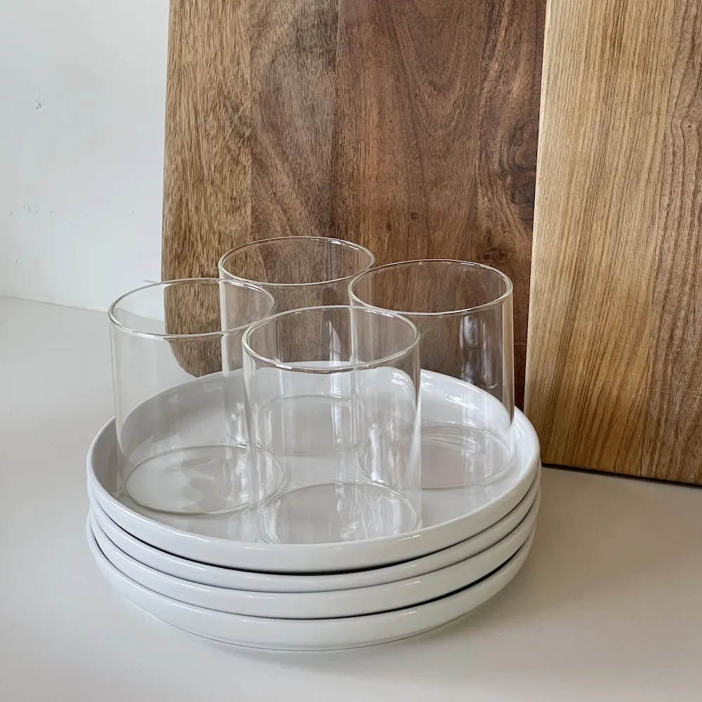 Ceramic Dinner Plates (Set of 4) - Image 3