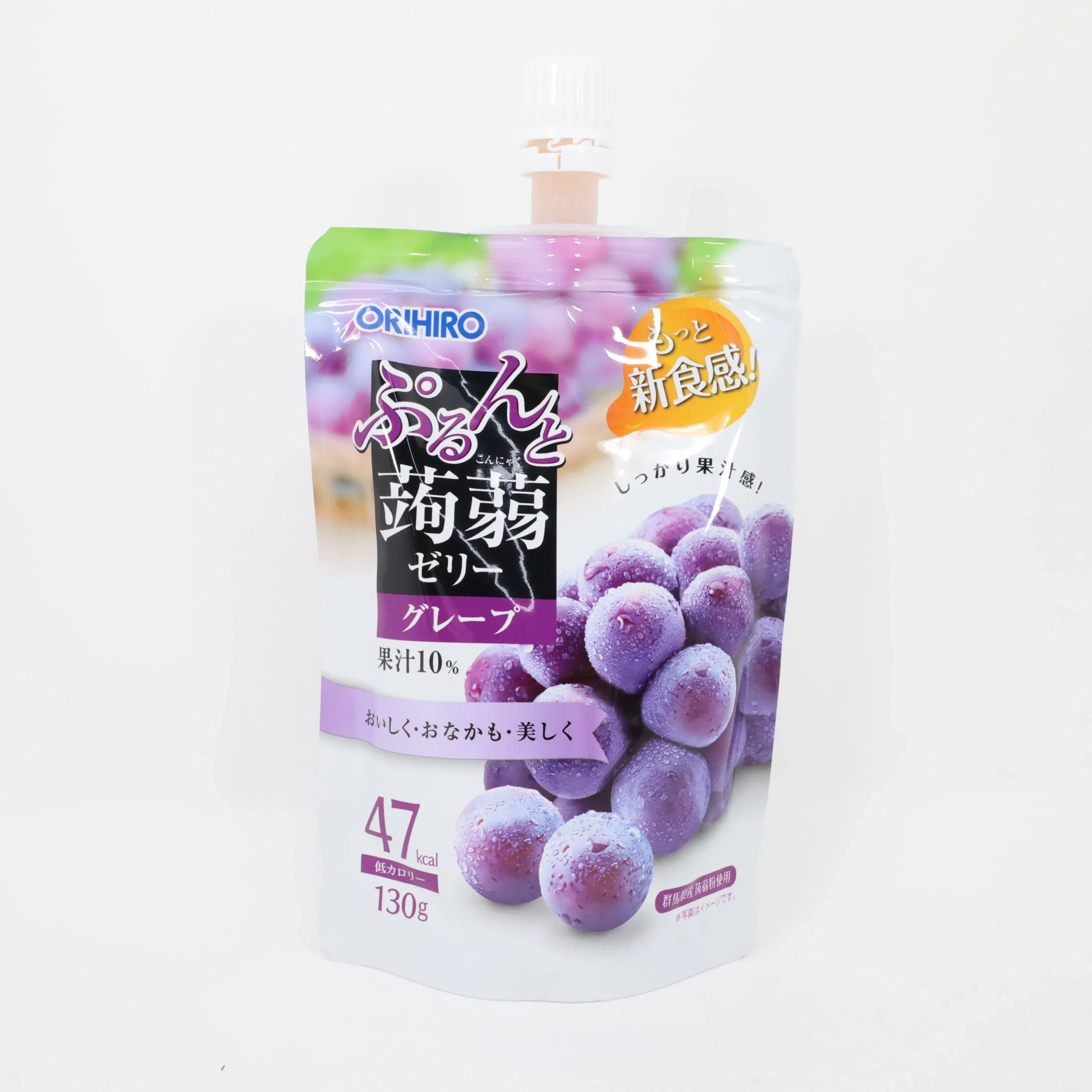 ORIHIRO KONNYAKU JELLY GRAPE 4.59oz/130g. - Image 2