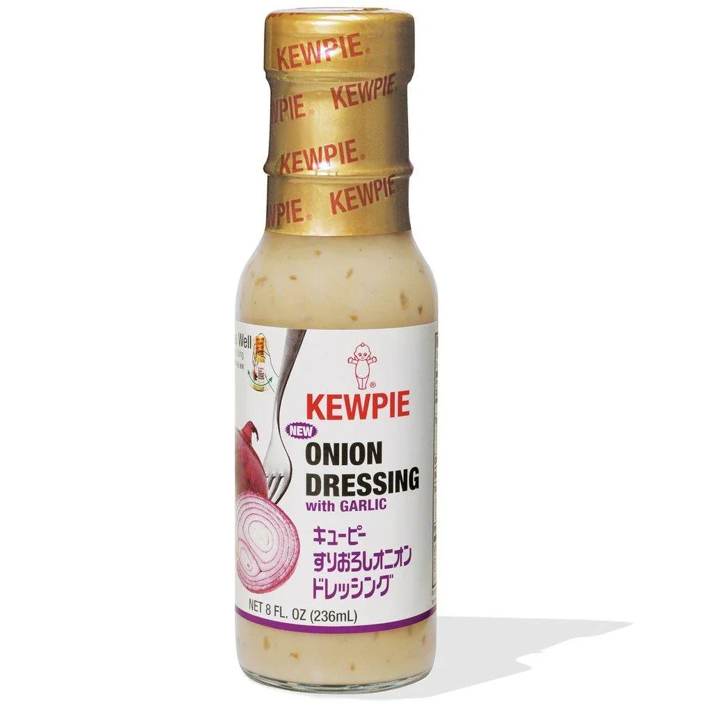 KEWPIE ONION DRESSING WITH GARLIC 8FL OZ/236ML