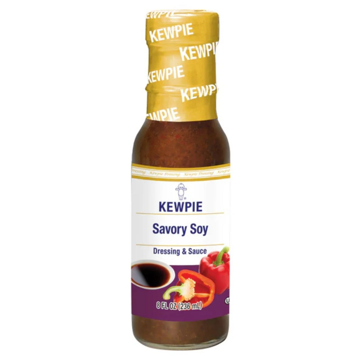 KEWPIE SAVORY SOY DRESSING 8oz/236ml