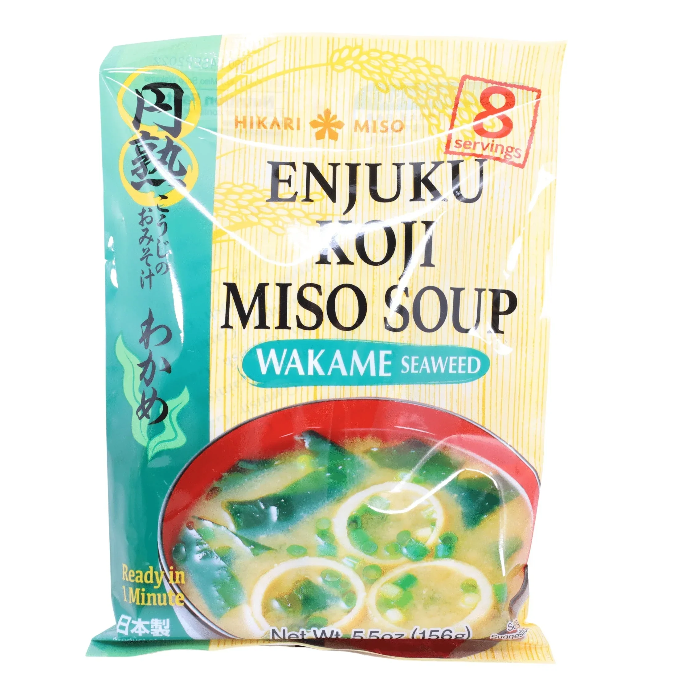 HIKARI MISO ENJUKU KOJI WAKAME 8 SERVINGS 5.5OZ/156G
