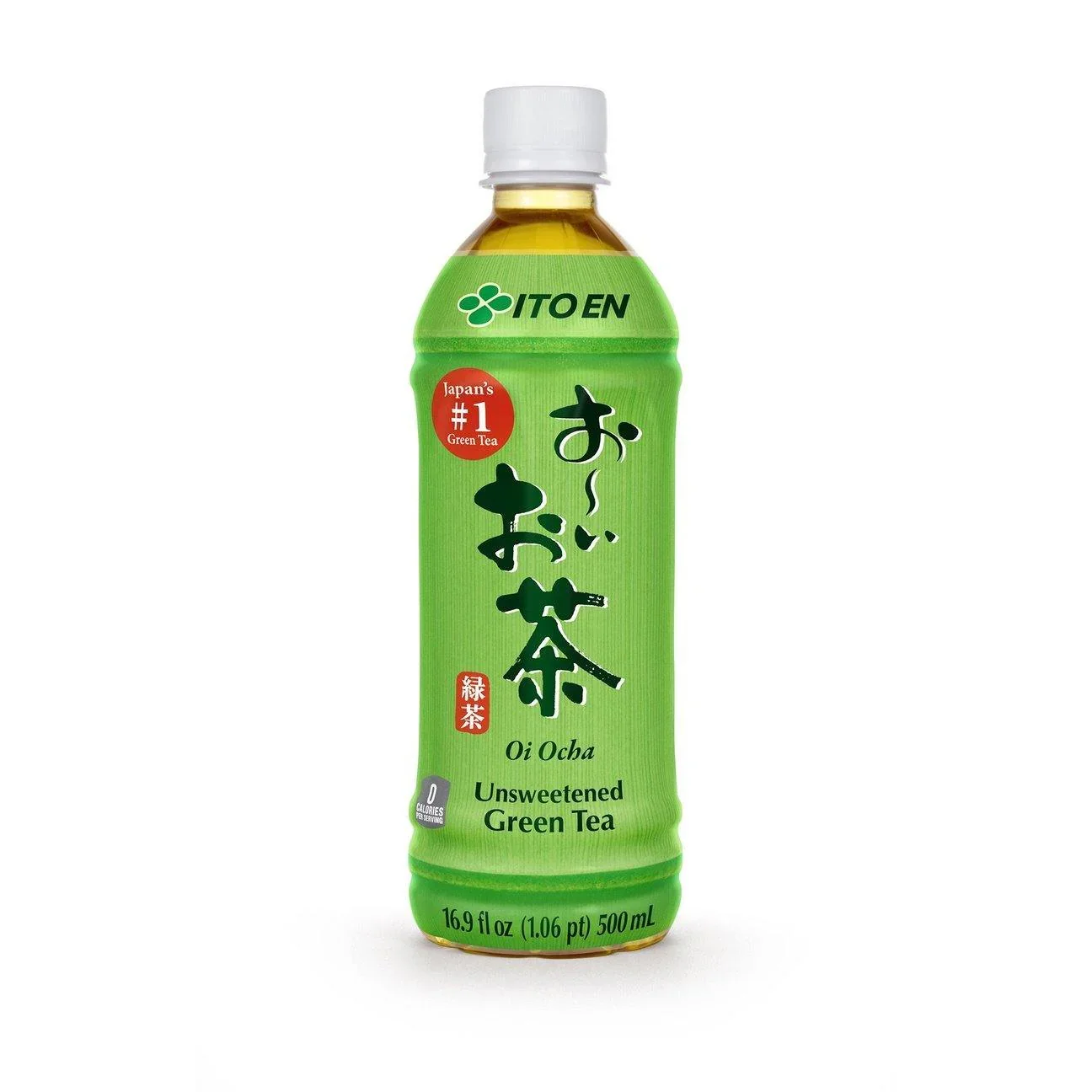 ITOEN OI OCHA UNSWEETENED GREEN TEA 16.9FL OZ/500ML