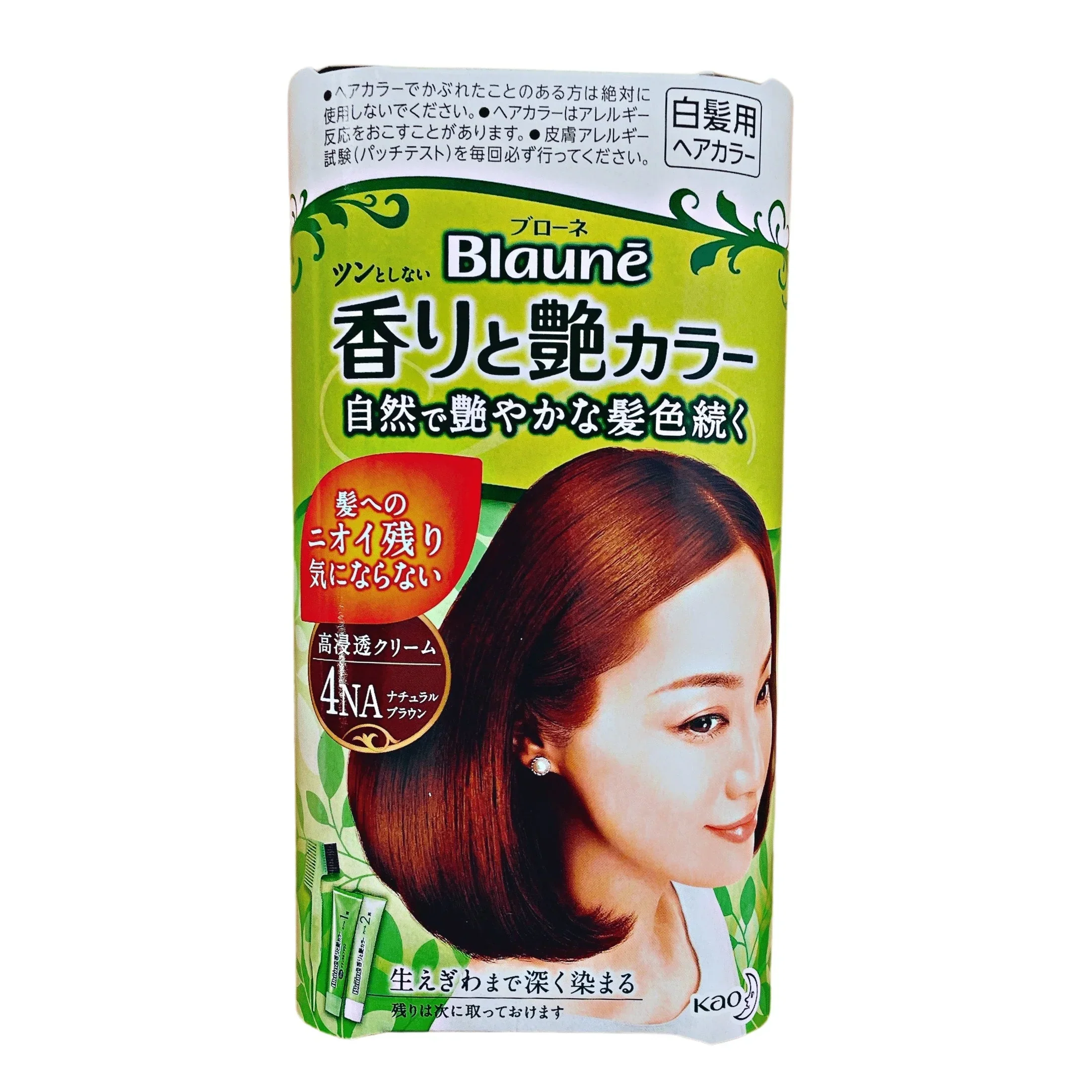 BLAUNE FRAGRANCE AND LUSTER  4 NATURAL BROWN