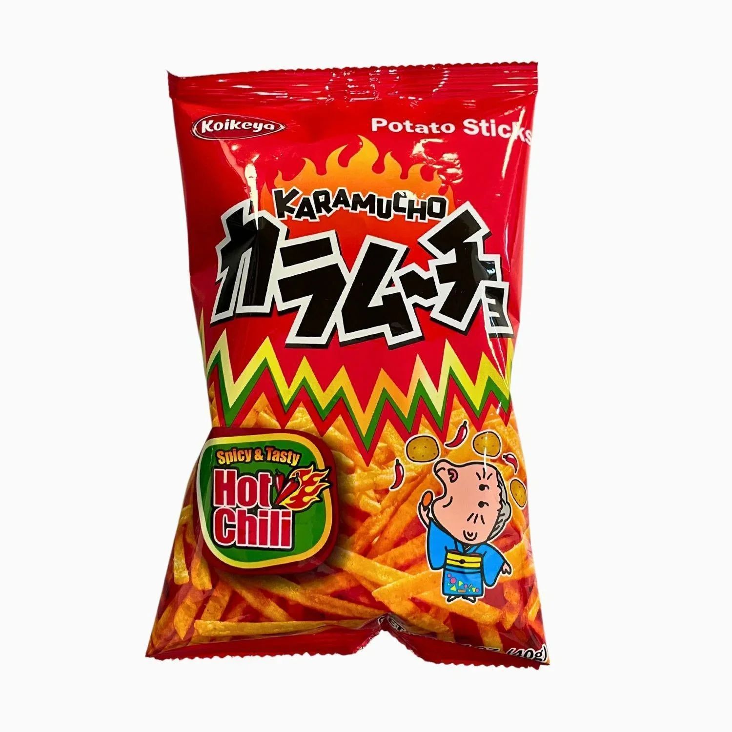 KOIKEYA KARAMUCHO POTATO STICK CHILI 1.4OZ