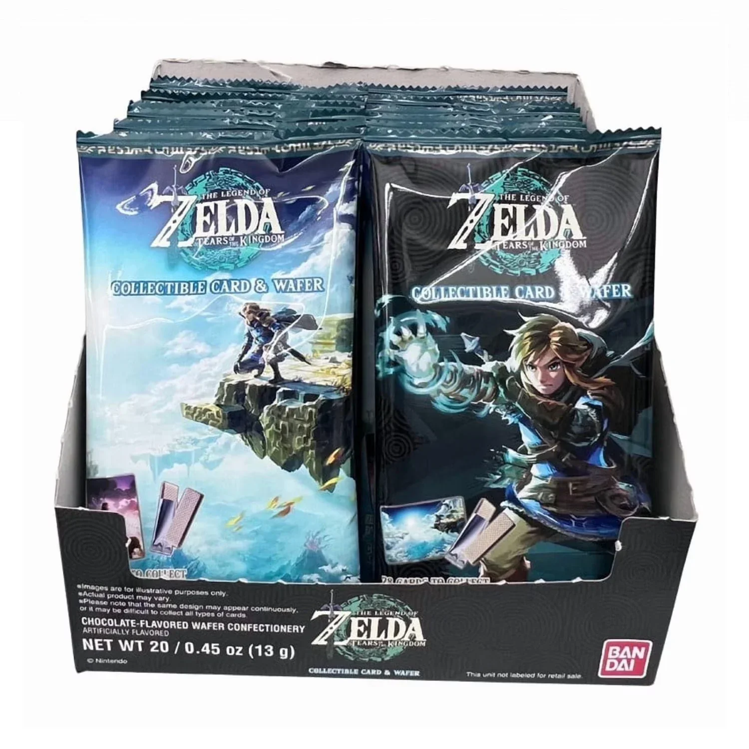 EXPIRING ON 6/30/2026 BANDAI WAFER AND ZELDA CARD 1P 0.45OZ/13G