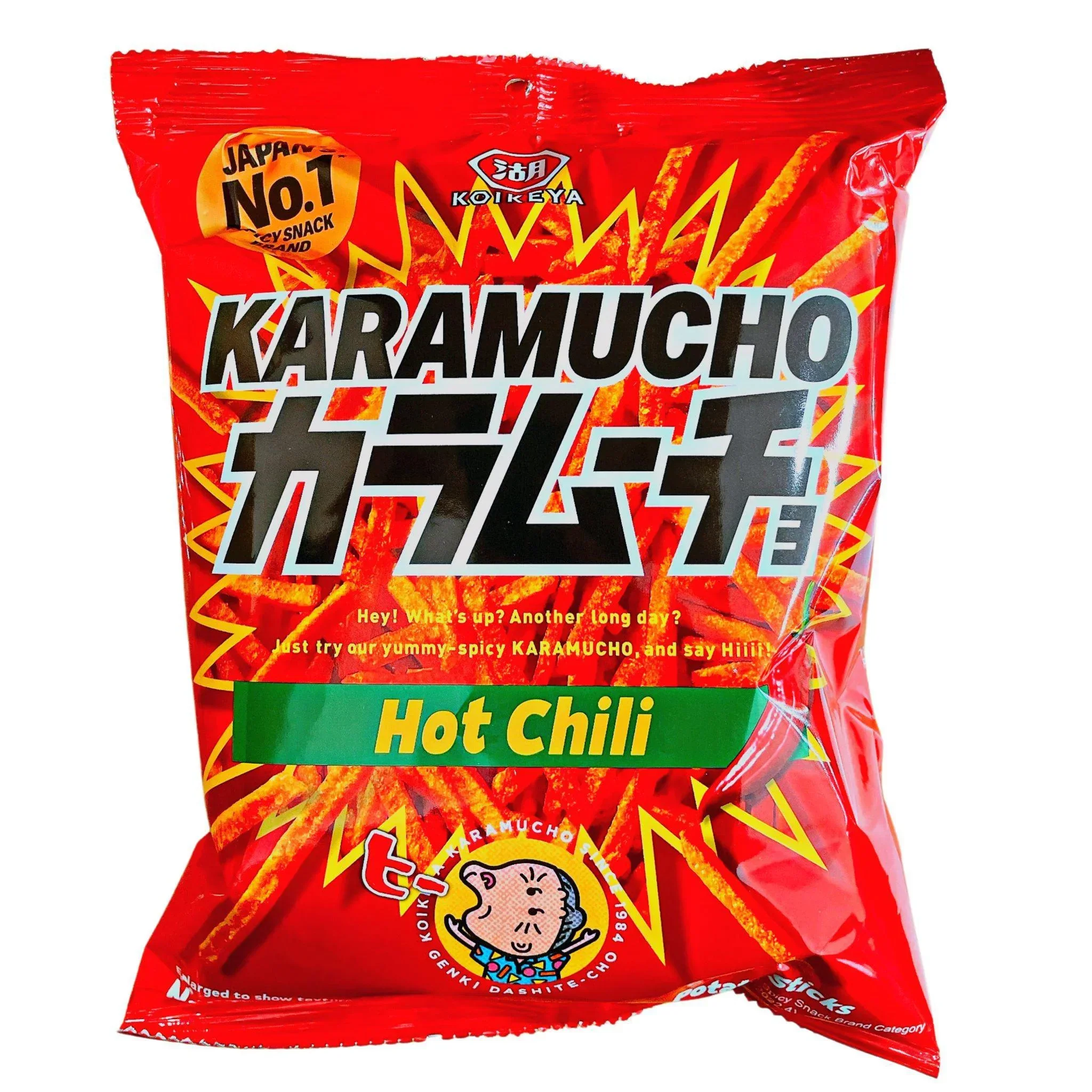 KOIKEYA KARAMUCHO CHILI STICK 3.52OZ/100G
