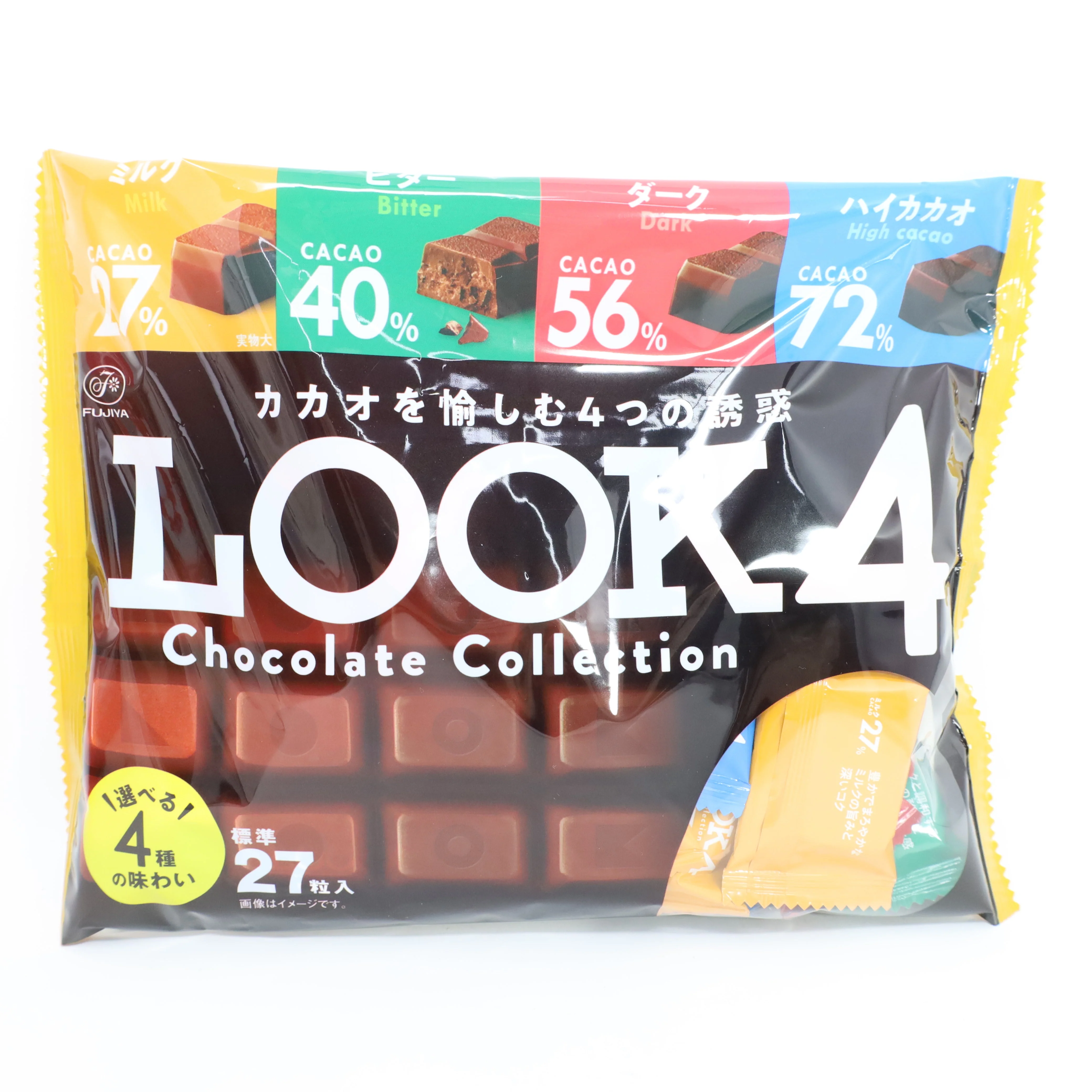 FUJIYA LOOK4 CHOCOLATE COLLECTION PACK 6.52OZ/185G