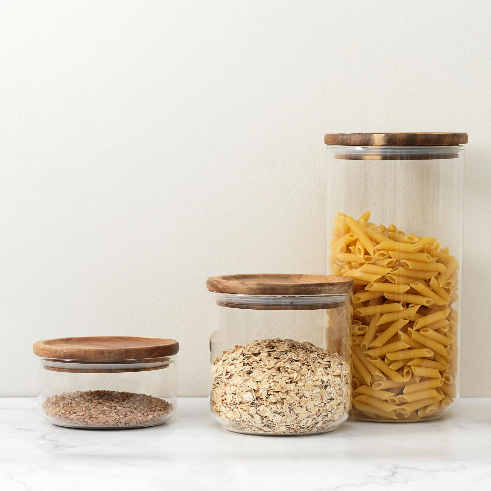 Glass Canisters (Set of 3) - Image 3
