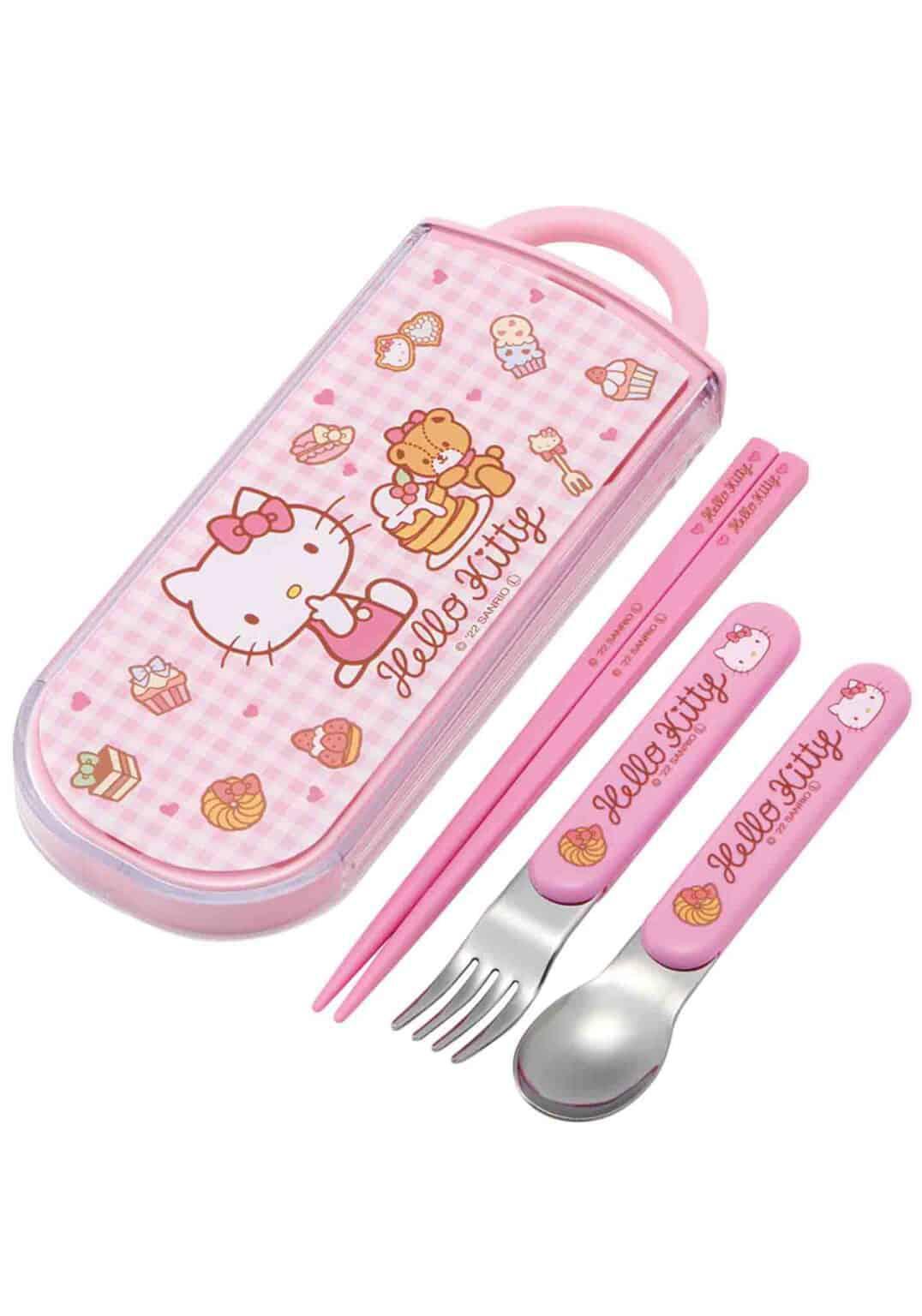 HELLO KITTY UTENSIL SET (SWEETS)