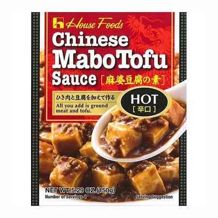 HSE CHINESE MABO TOFU SAUCE HOT FLAVOR 5.3OZ/150G