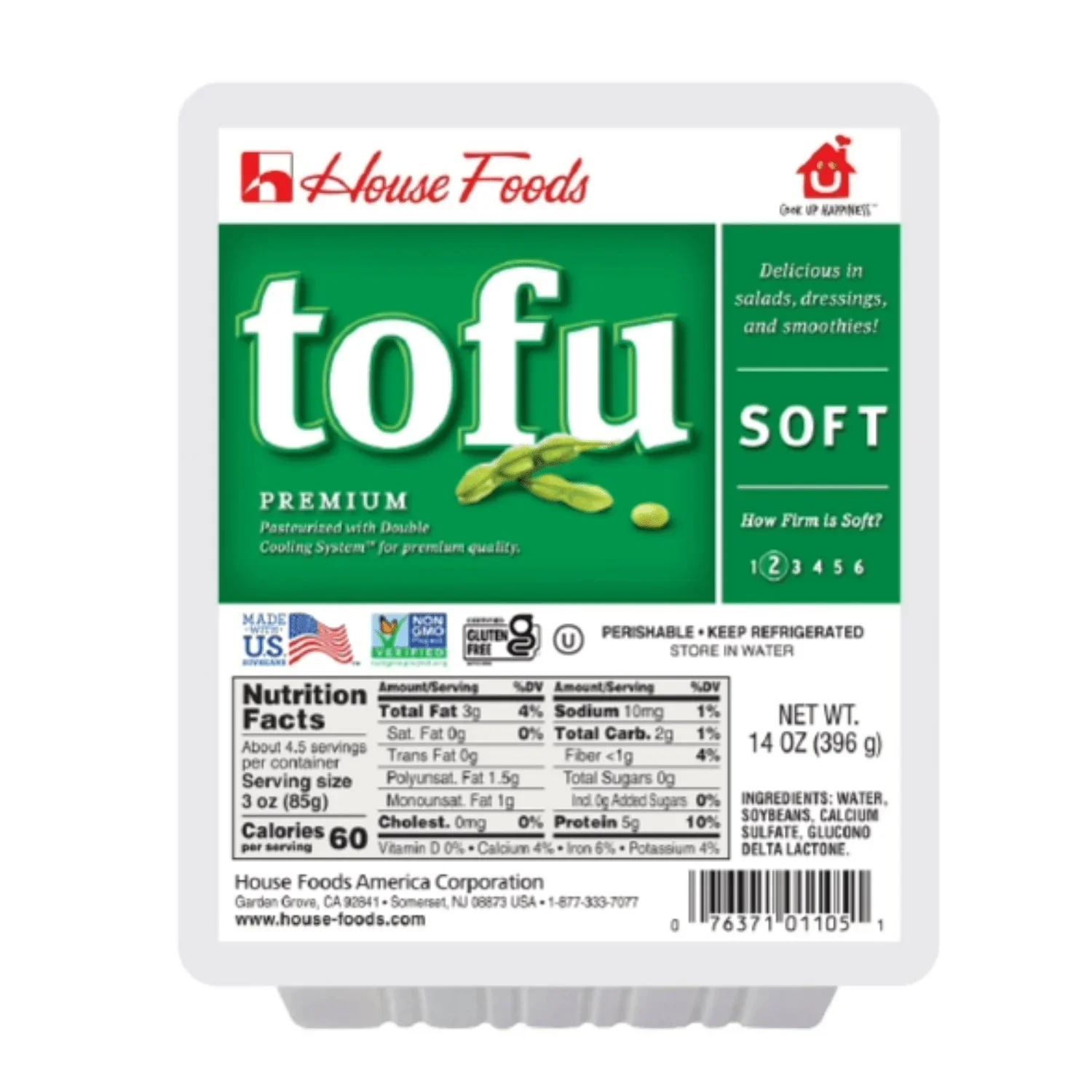 EXPIRING ON 4/23/2026 HSE TOFU SOFT SILKEN 14 OZ