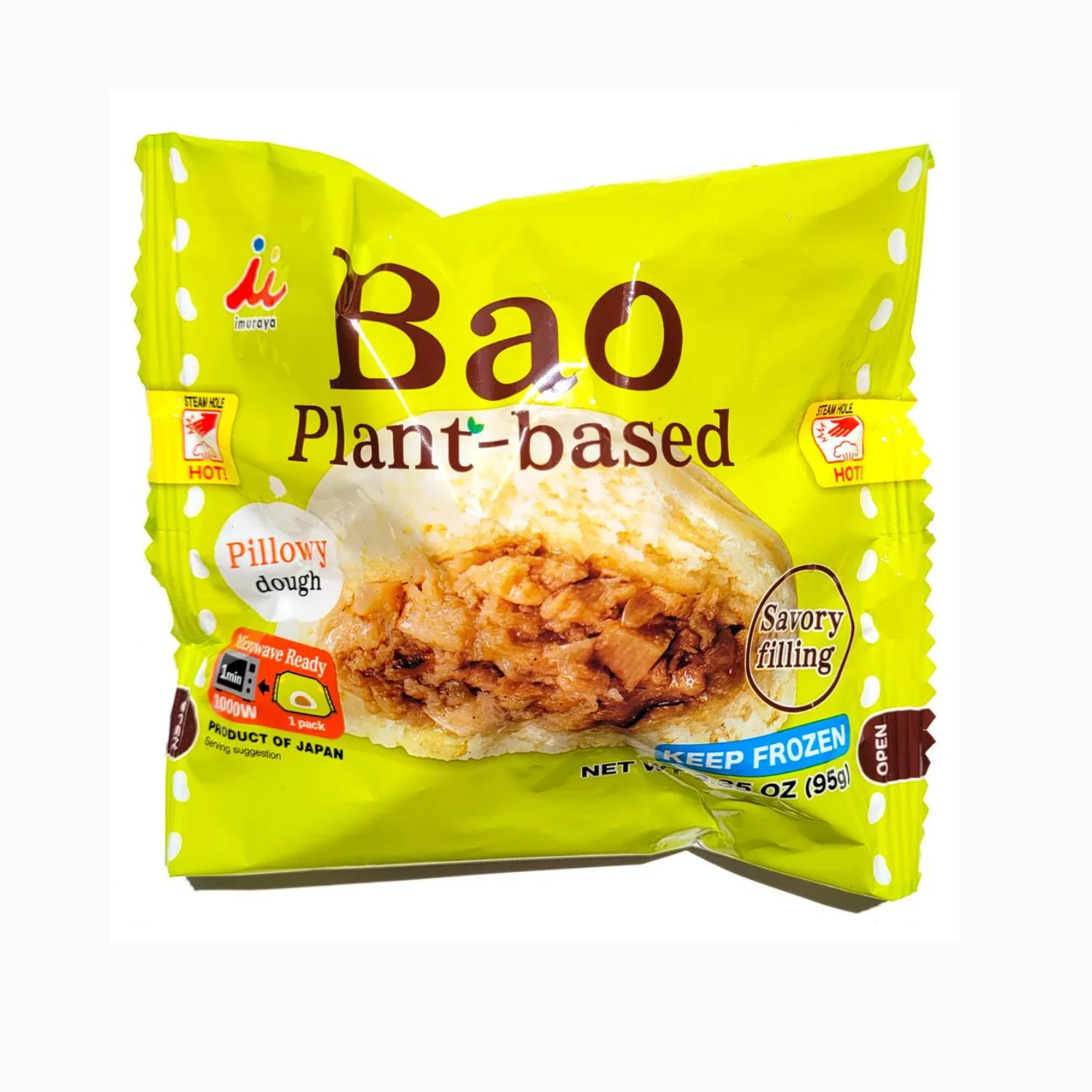 IMURAYA PLANT BASED BAO 3.35OZ/95G