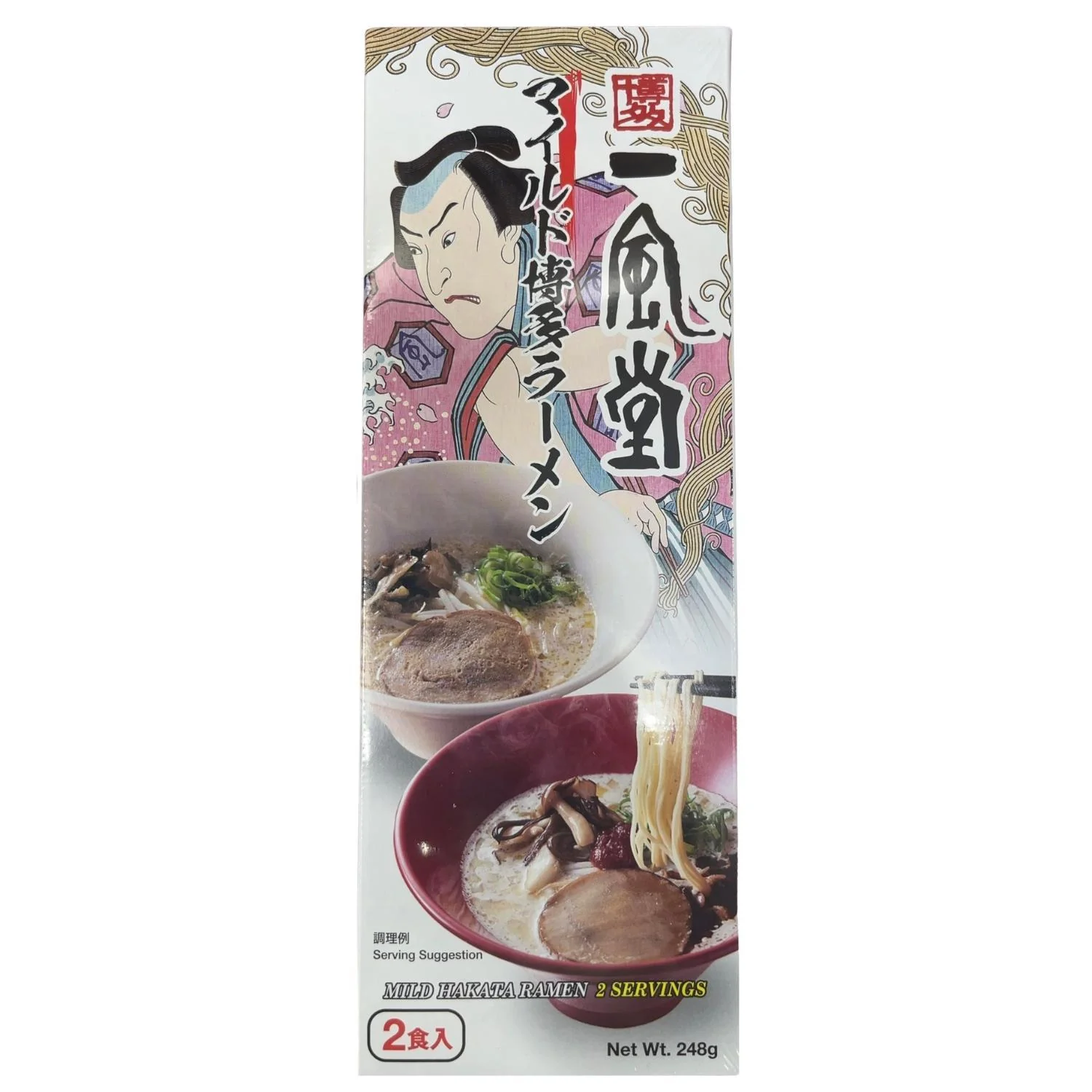 IPPUDO HAKATA RAMEN MILD 2SVG 8.46OZ / 240G