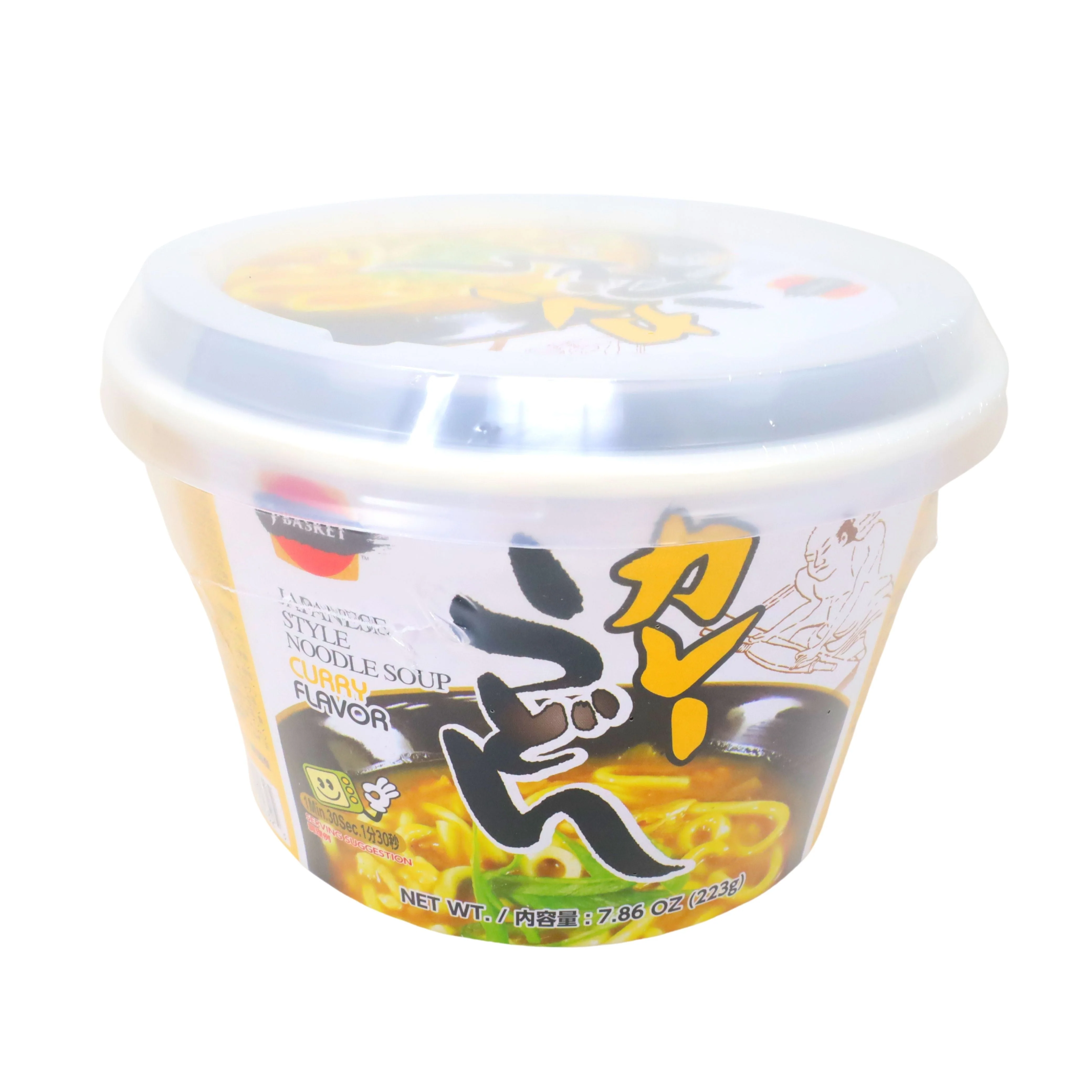 J-BASKET JAPANESE STYLE NOODLE UDON SOUP CURRY FLAVOR 7.86OZ(223G)
