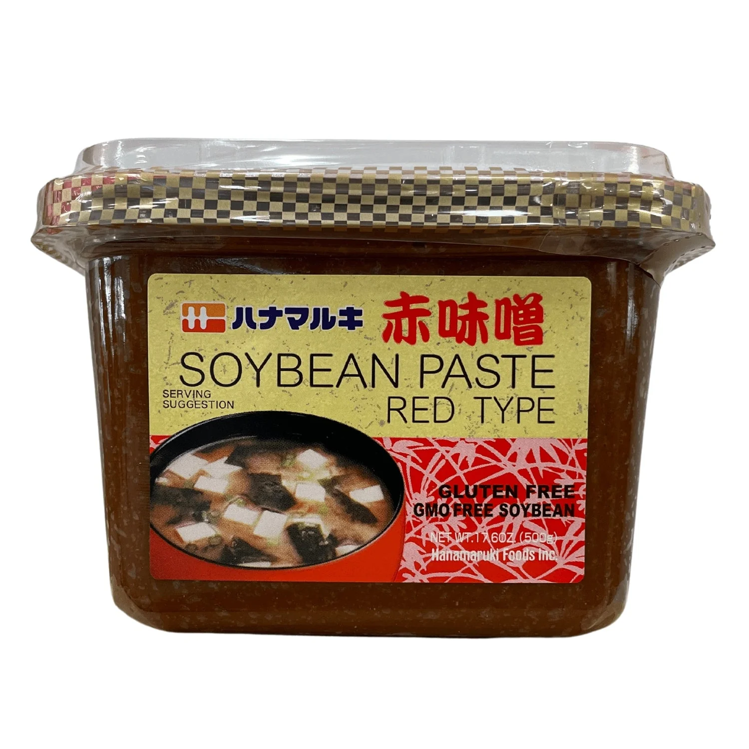 HANAMARUKI RED CUP MISO 17.63OZ/500G