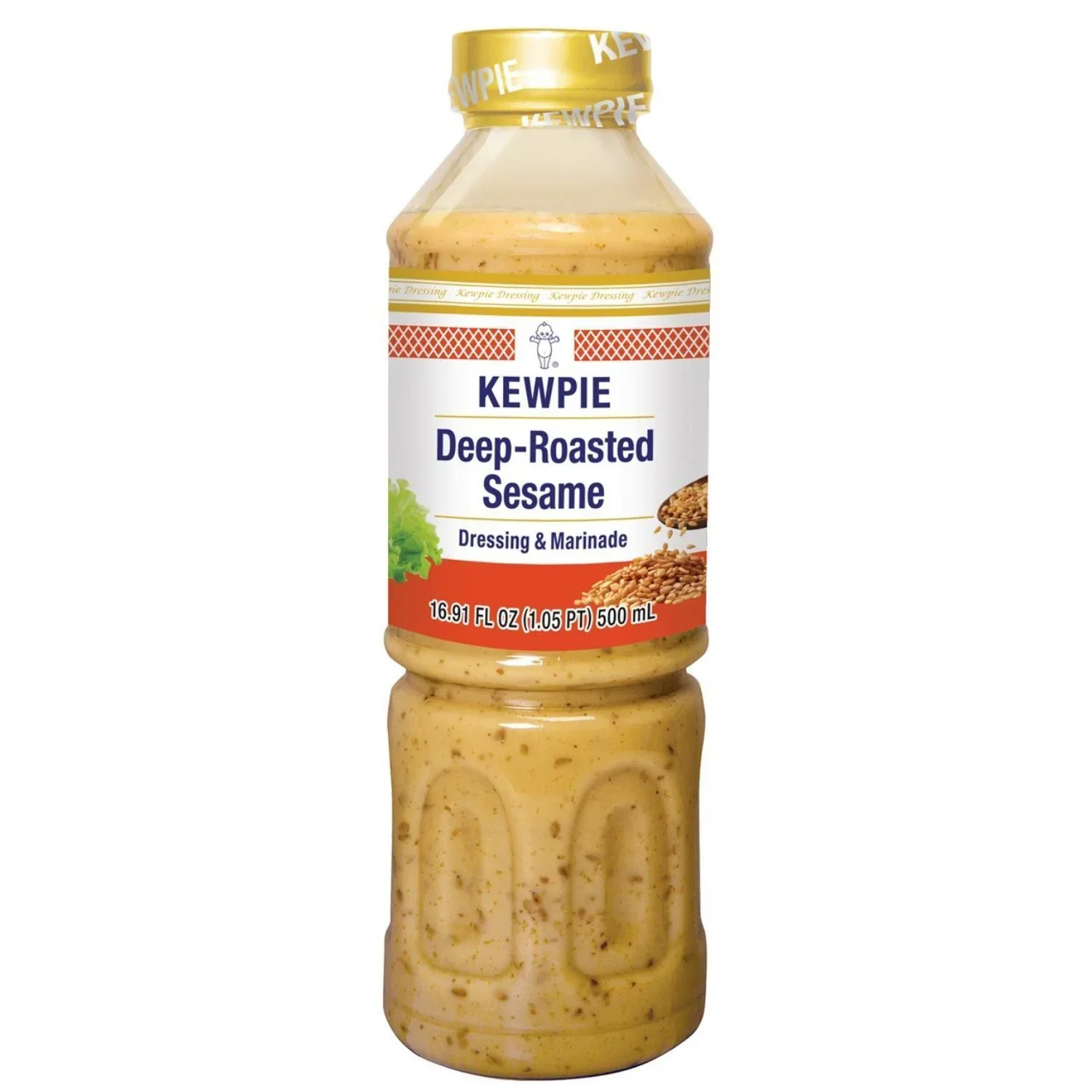 KEWPIE DEEP-ROASTED GOMA SESAME DRESSING 16.91FL OZ/500ML