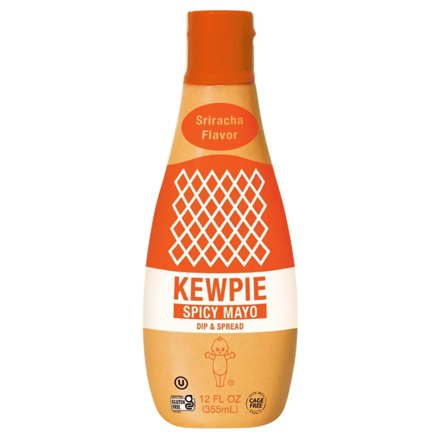 KEWPIE MAYONNAISE SPICY MAYO 12OZ (PRODUCT OF USA)