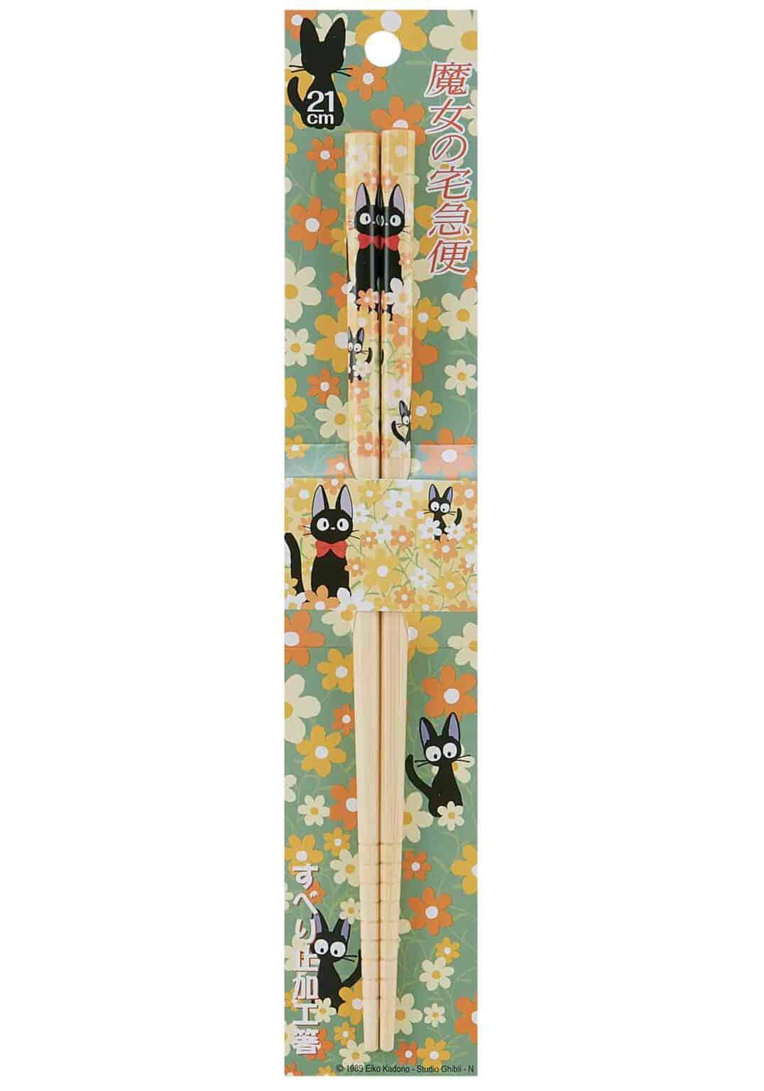 KIKI™S DELIVERY SERVICE BAMBOO CHOPSTICKS (FLOWERS)