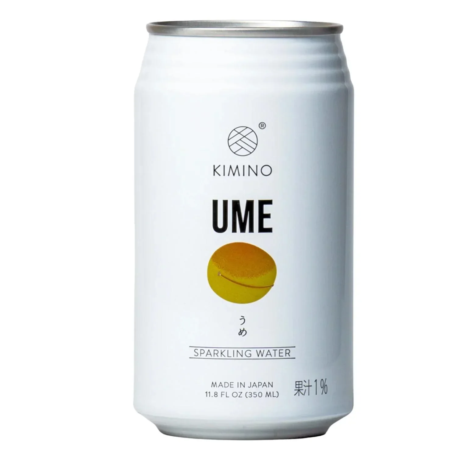 KIMINO SPARKLING WATER UME CAN 11.8 FZ/350ML