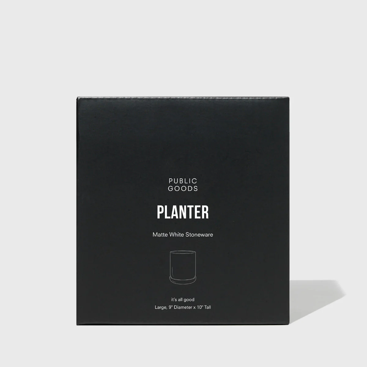 Large Stoneware Planter - Image 7