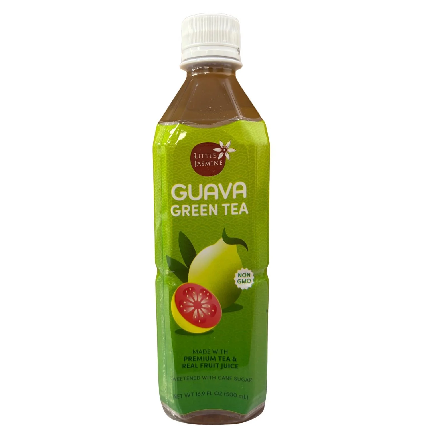 LITTLE JASMINE GUAVA GREEN TEA 16.9 FL.OZ/500ML