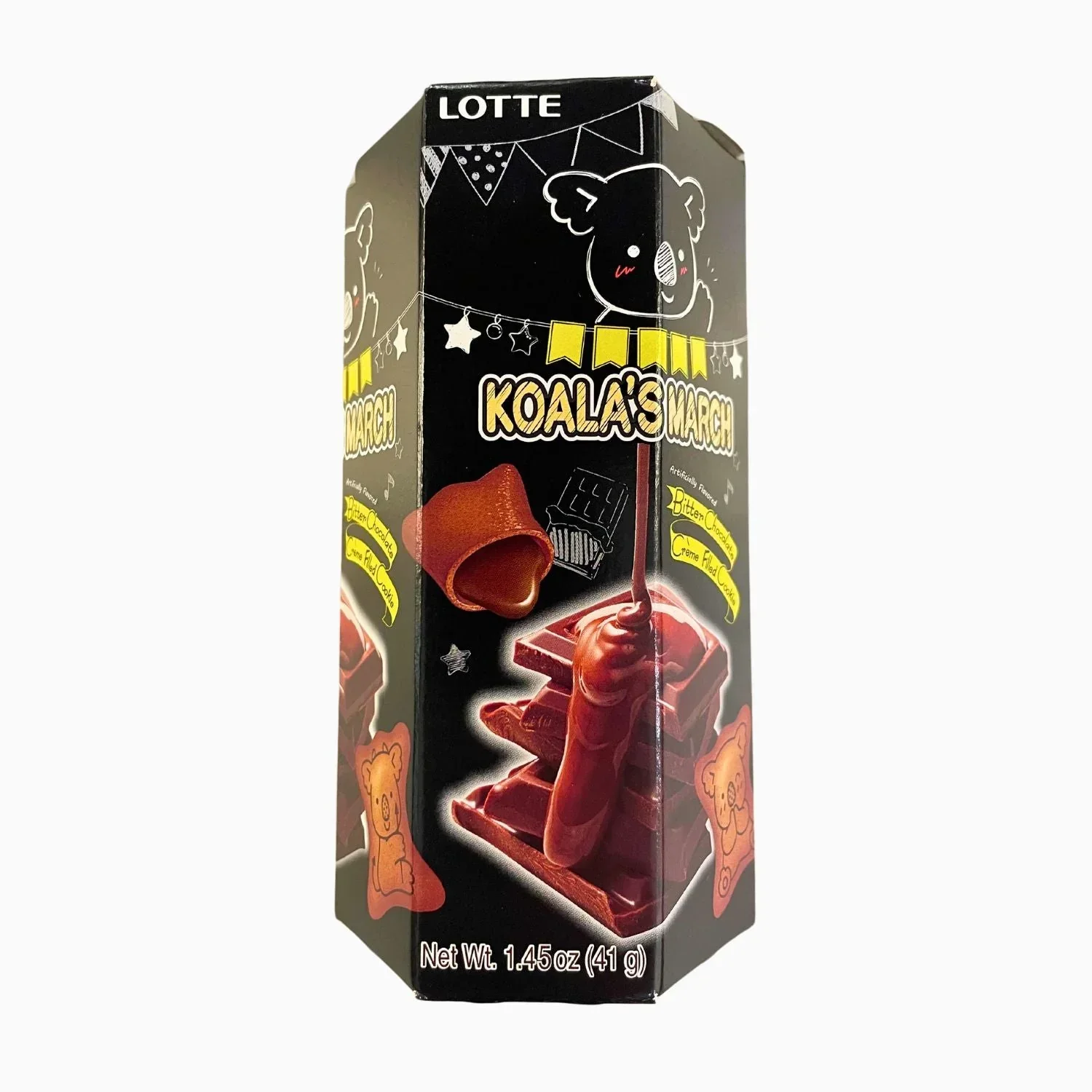 LOTTE KOALA'S MARCH BITTER CHOCOLATE 1.45OZ/41G - Image 2