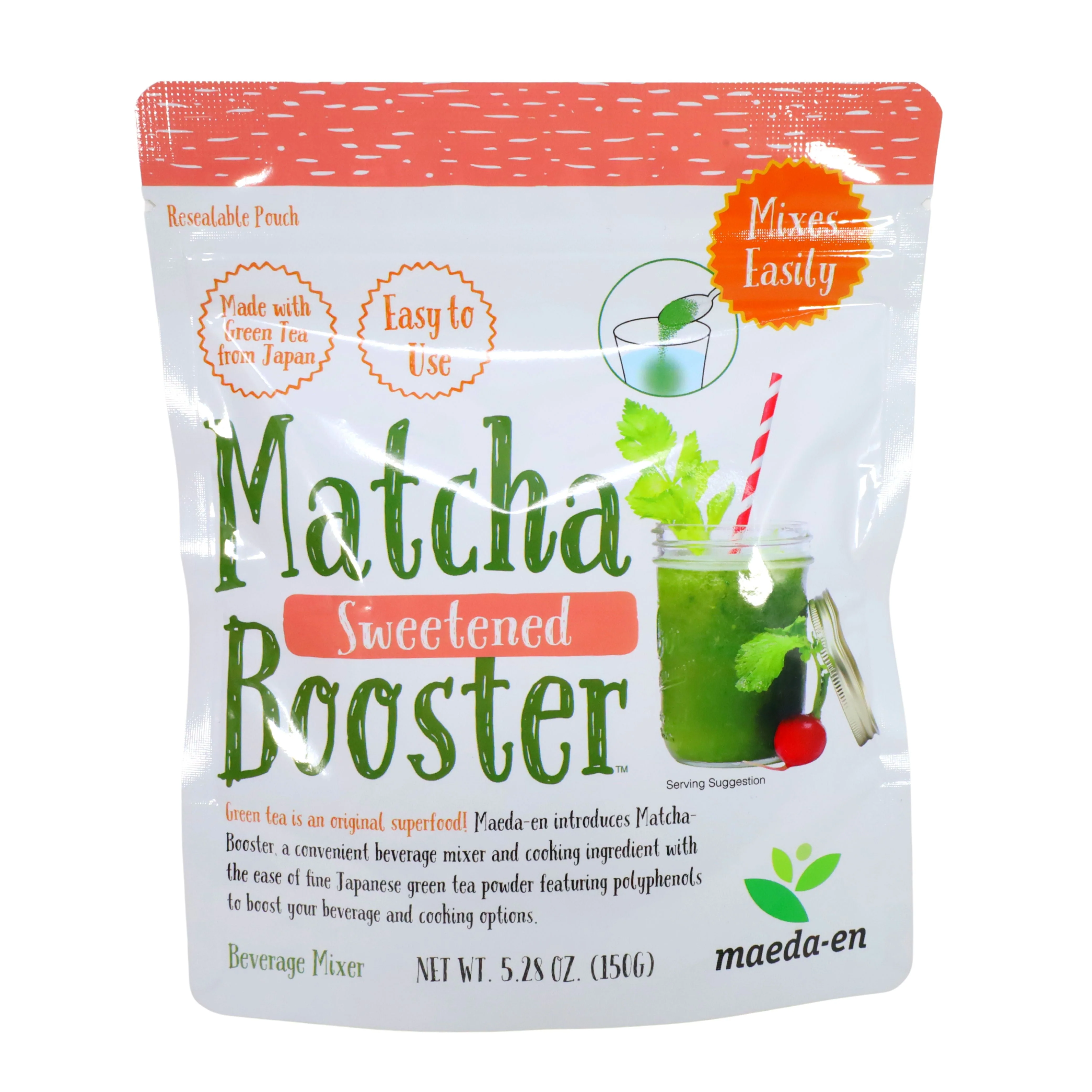 MAEDA-EN SWEETENED MATCHA BOOSTER  5.28OZ/150G