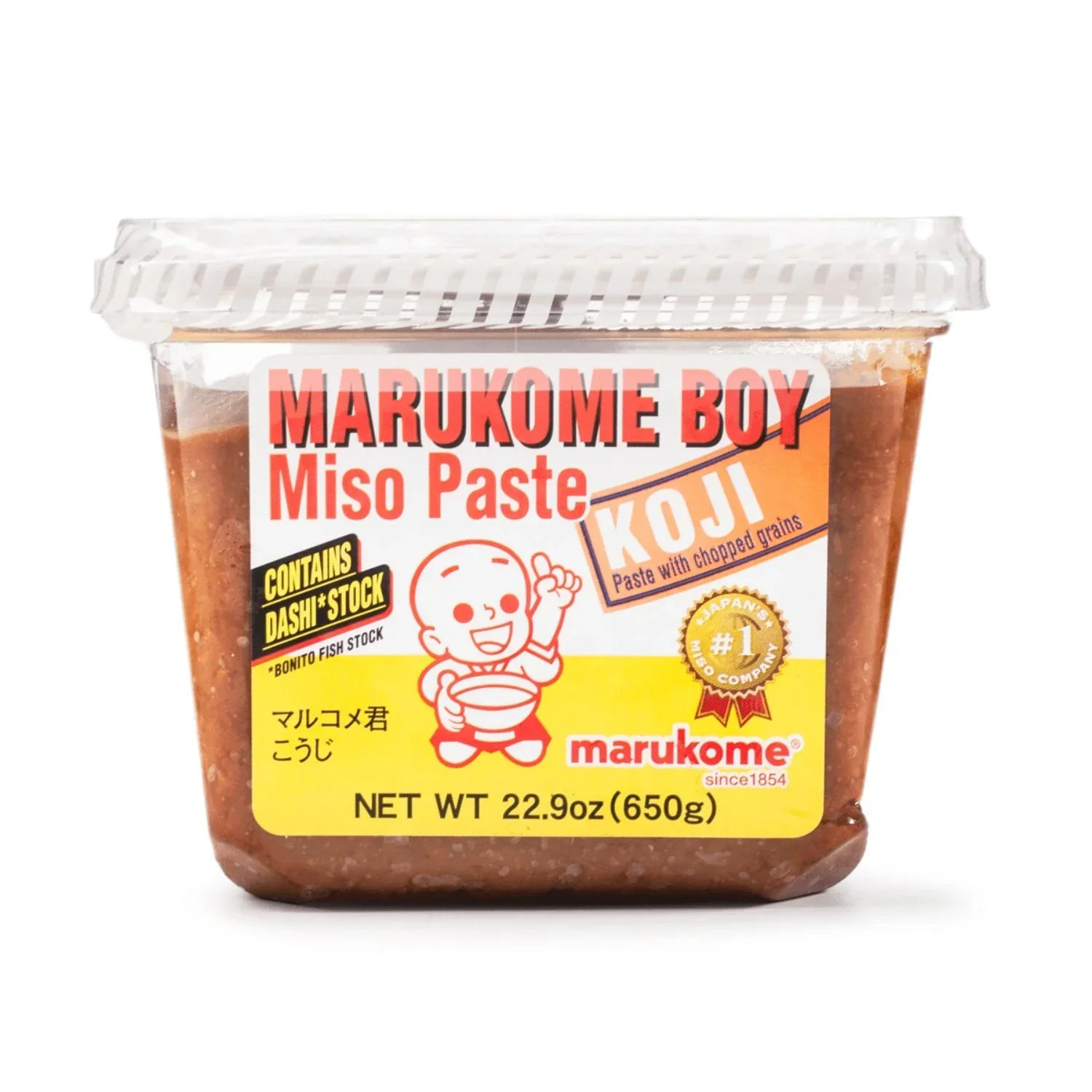 EXPIRING ON 4/20/2026 MARUKOME BOY KOJI MISO 22.9OZ/650G
