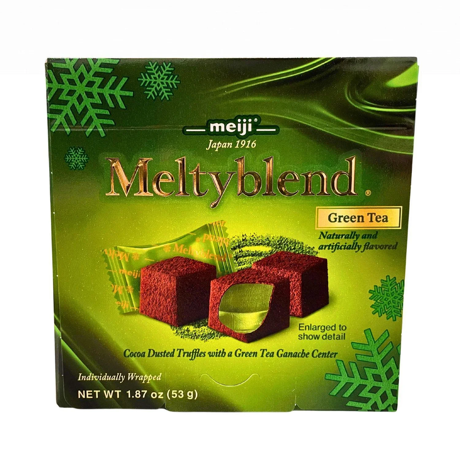 MEIJI MELTYBLEND  GREEN TEA CHOCOLATE 1.87OZ/53G