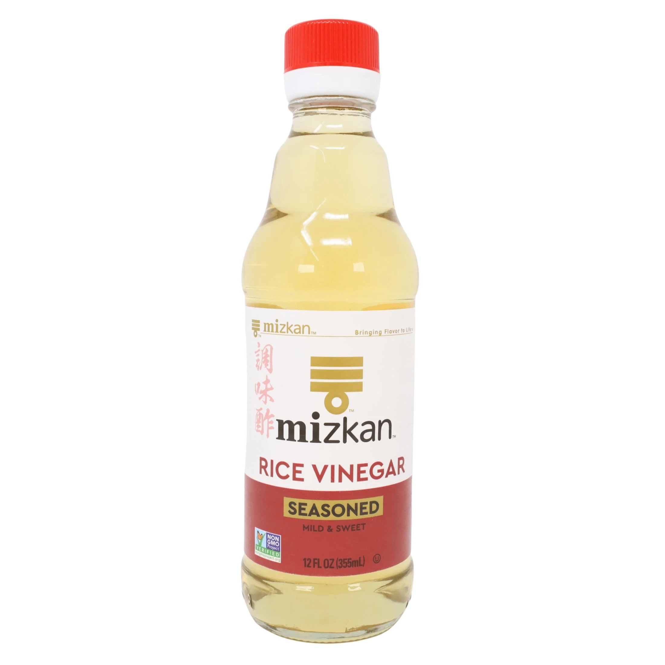 MIZKAN SEASONED RICE VINEGAR MILD AND SWEET 12FLOZ/355ML