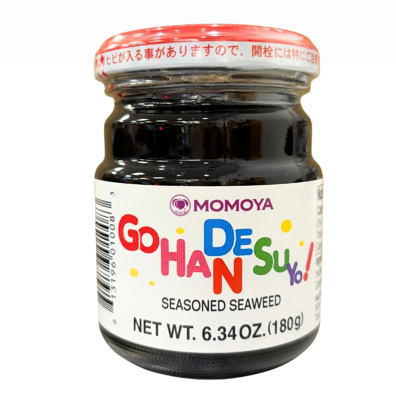 MOMOYA GOHAN DESUYO SEASONED SEAWEED 6.34OZ/180G