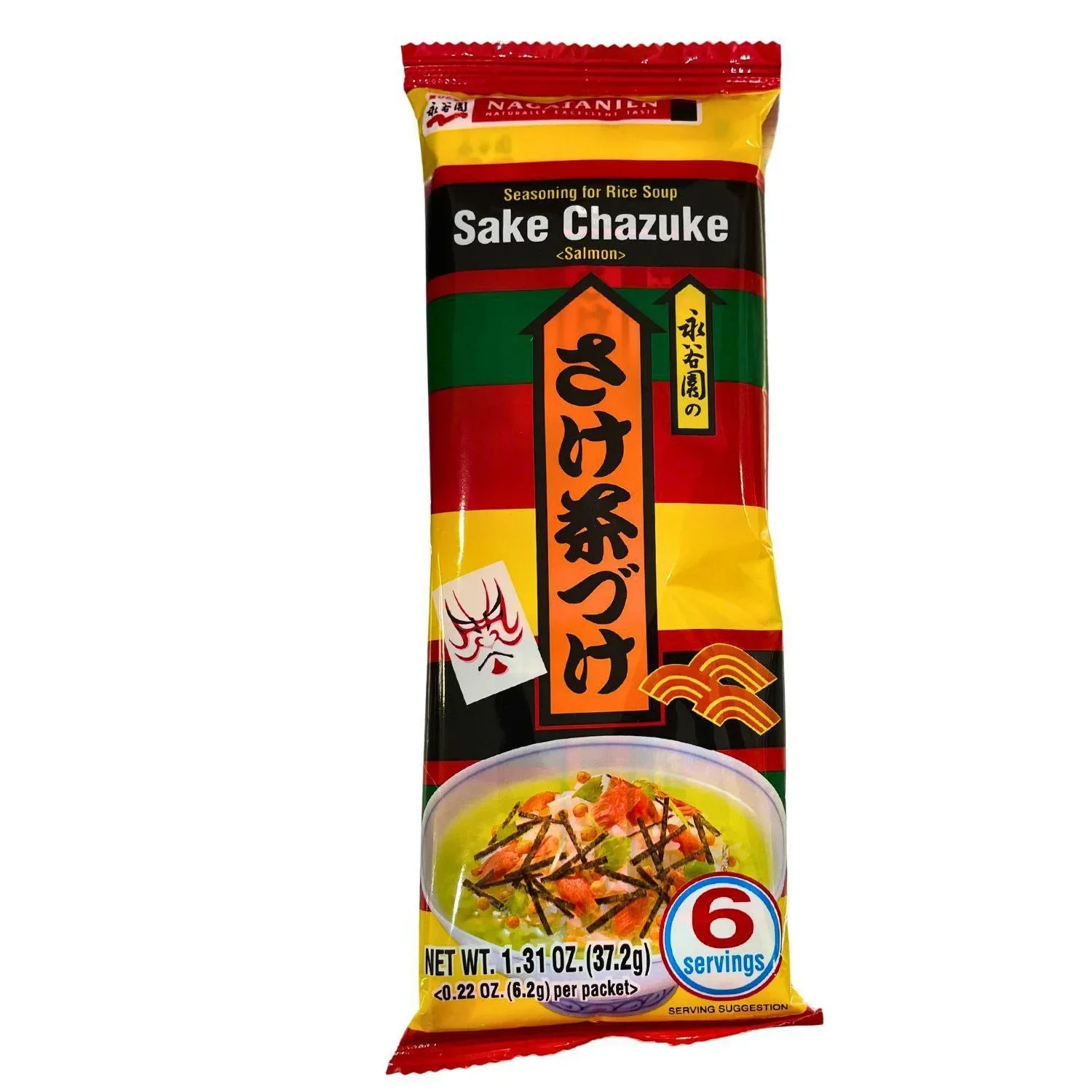 NGT SAKE (SALMON) CHAZUKE 6P 1.1OZ/37.2