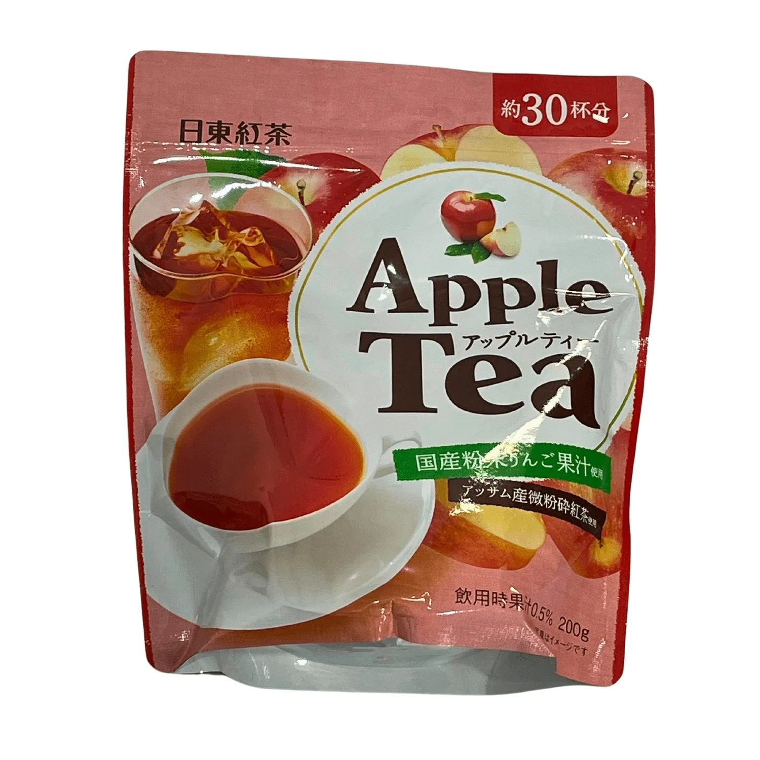 NITTO KOUCHA APPLE TEA POWDER MIX 7.06OZ/200G - Image 2