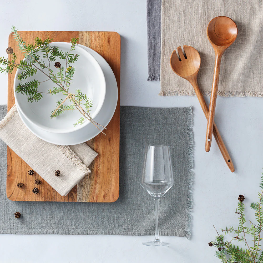 Organic Cotton 60" Table Runner - Image 2