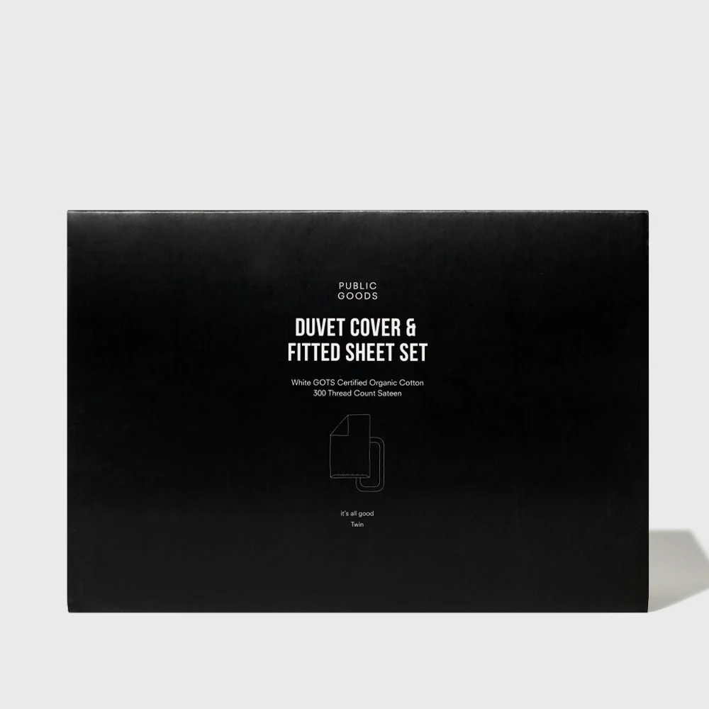 Organic Duvet Cover & Fitted Sheet Set - Image 9