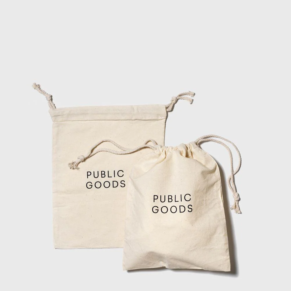 Organic Reusable Cotton Produce Bag (2 ct)
