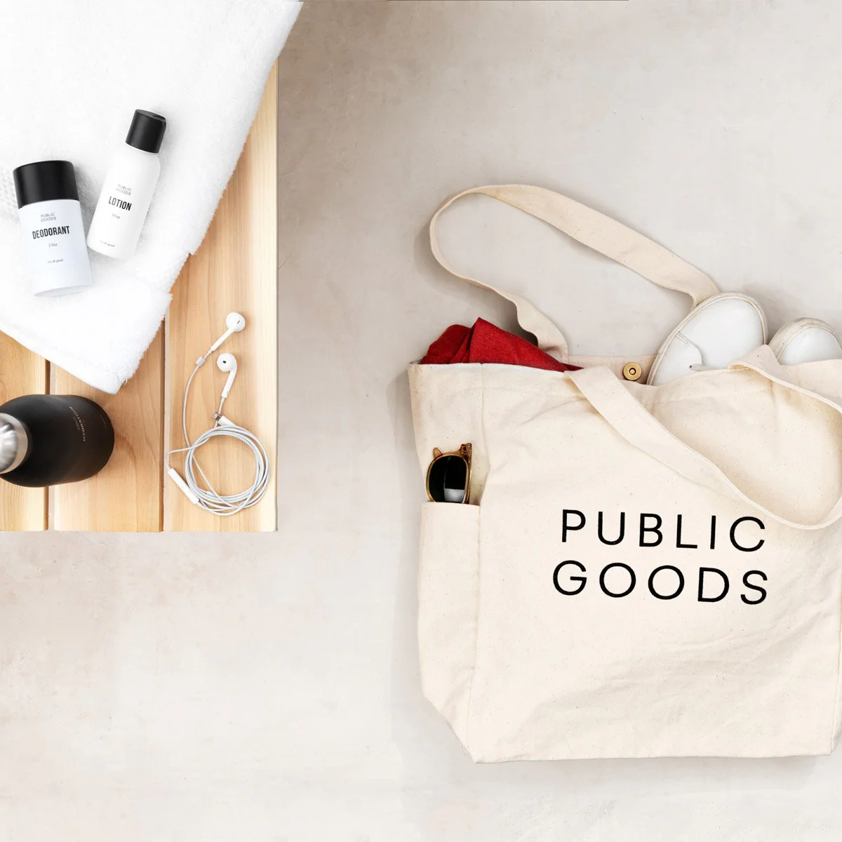 Organic Reusable Cotton Tote Bag - Image 2