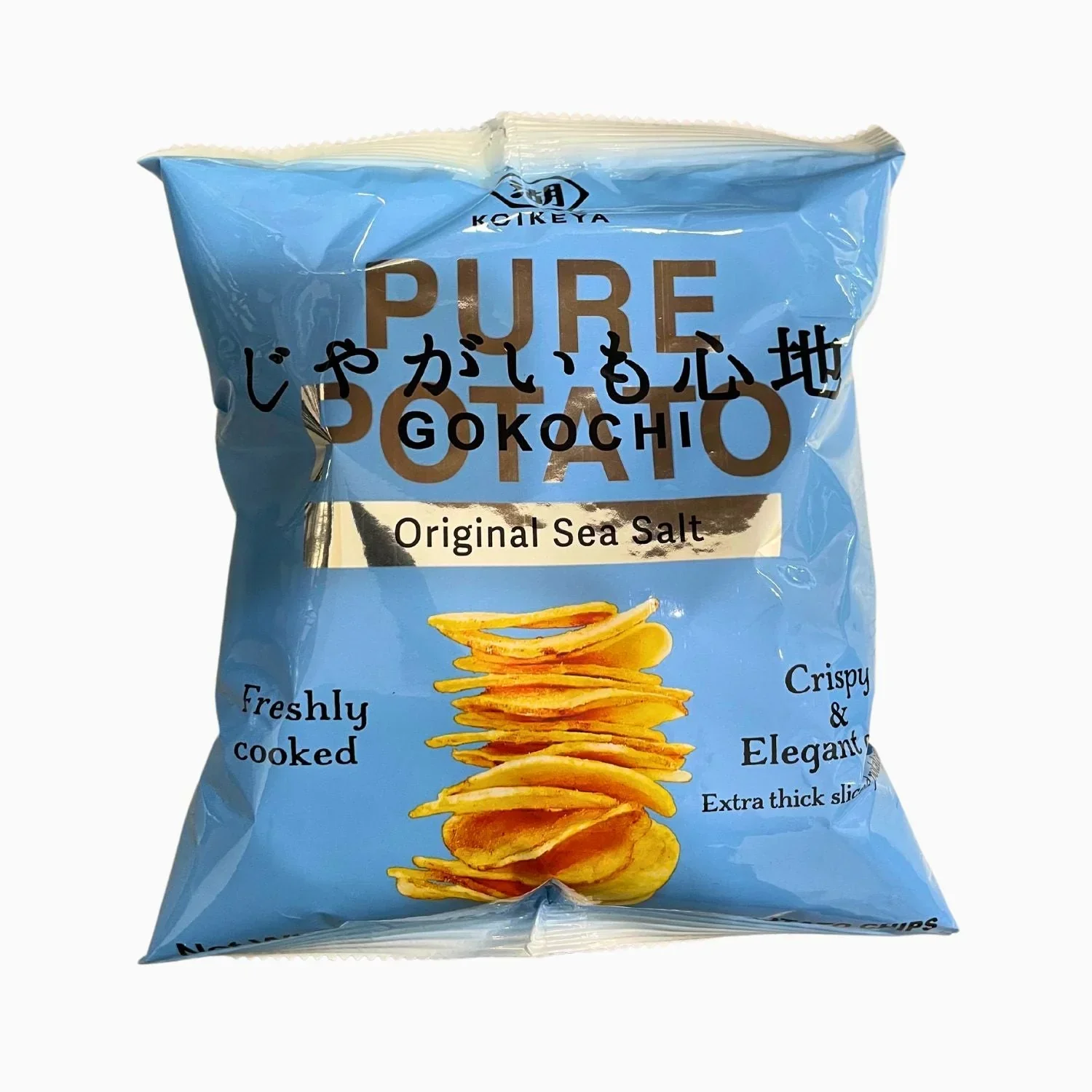 PURE POTATO JAGAIMO GOKOCHI CHIPS ORIGINAL SEA SALT 1.9OZ/54G - Image 2
