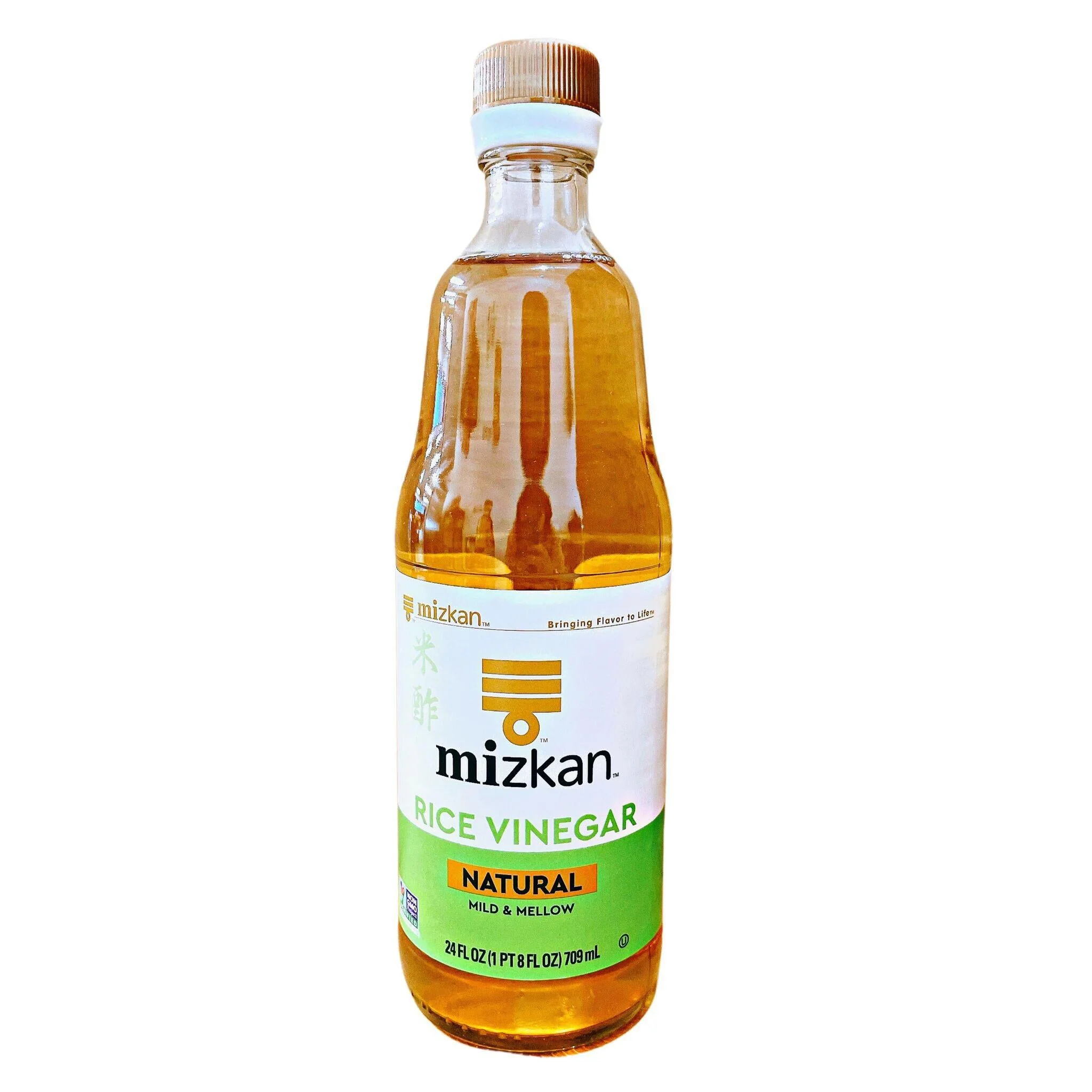 MIZKAN RICE VINEGAR NATURAL 24FLOZ/709ML
