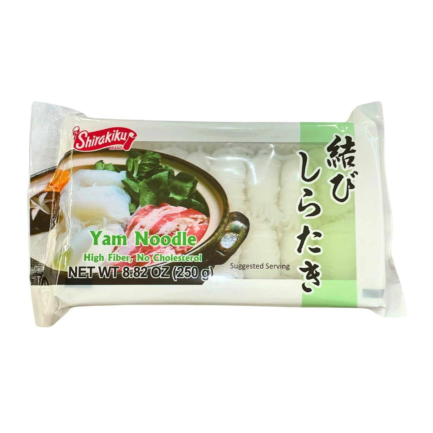 SHIRAKIKU SHIRATAKI MUSUBI YAM NOODLE 8.82OZ/250G - Image 2