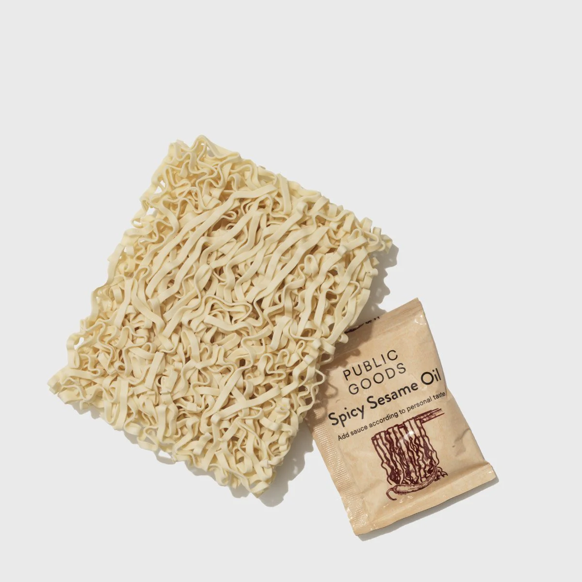 Spicy Sesame Oil Ramen Noodles - Image 2