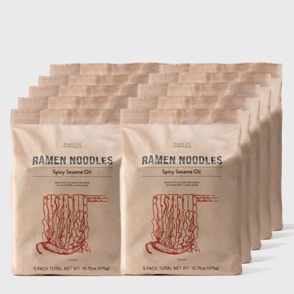 Spicy Sesame Oil Ramen Noodles - Image 7