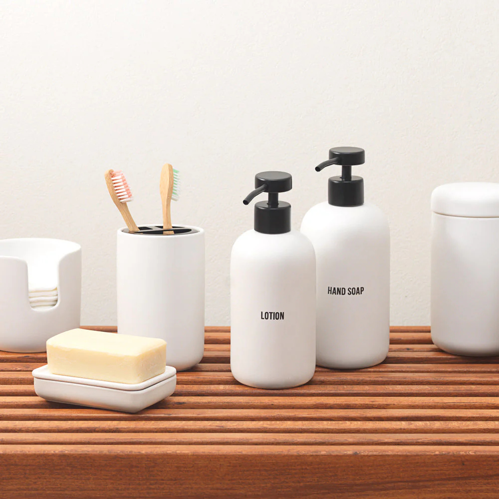 Stoneware Lotion Dispenser - Image 2